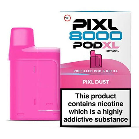 Shop PIXL 8000 Replacement Pods - buy PIXL 8000 Replacement Pods at Wolfvapes.co.uk - Vape Blaze