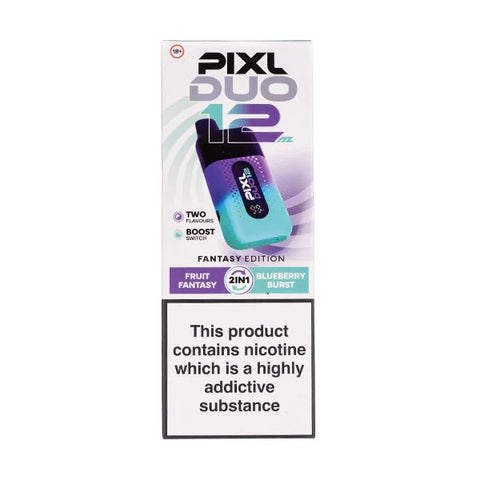 Shop Pixl Duo 12 Prefilled Pod Vape Kit | £9.99 Only | 3 For £27 - Pixl Duo 12 Prefilled Pod Vape Kit | £9.99 Only | 3 For £27 - Vape Blaze