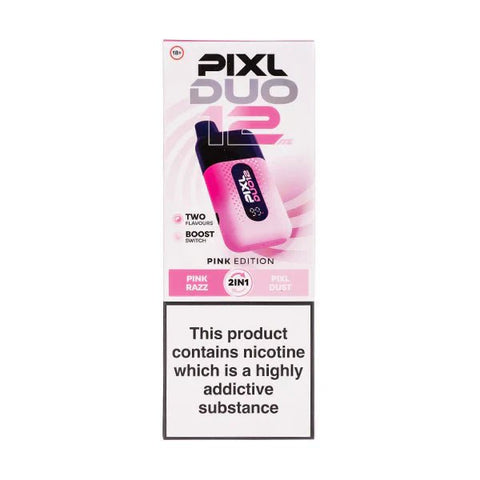 Shop Pixl Duo 12 Prefilled Pod Vape Kit | £9.99 Only | 3 For £27 - Pixl Duo 12 Prefilled Pod Vape Kit | £9.99 Only | 3 For £27 - Vape Blaze