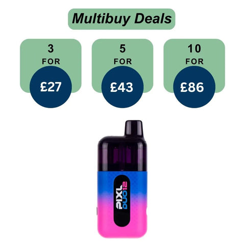 Shop Pixl Duo 12 Prefilled Pod Vape Kit - Pixl Duo 12 Prefilled Pod Vape Kit - Vape Blaze