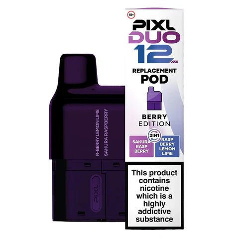 Shop Pixl Duo 12 Prefilled Refill Pods | £7.99 Only | 3 For £21 - Pixl Duo 12 Prefilled Refill Pods | £7.99 Only | 3 For £21 - Vape Blaze