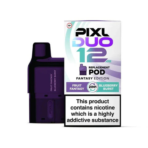 Shop Pixl Duo 12 Prefilled Refill Pods | £7.99 Only | 3 For £21 - Pixl Duo 12 Prefilled Refill Pods | £7.99 Only | 3 For £21 - Vape Blaze