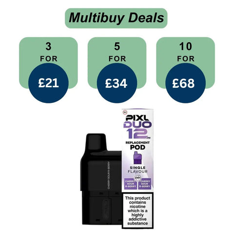 Shop Pixl Duo 12 Prefilled Refill Pods - Pixl Duo 12 Prefilled Refill Pods - Vape Blaze