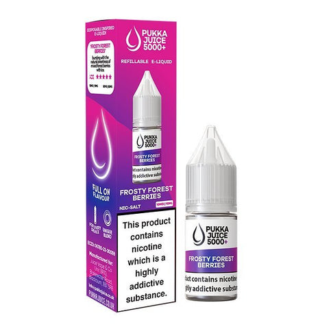 Shop Pukka Juice 5000+ Nic Salts 10ml - Box of 10 - Pukka Juice 5000+ Nic Salts 10ml - Box of 10 - Vape Blaze