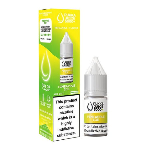 Shop Pukka Juice 5000+ Nic Salts 10ml - Box of 10 - Pukka Juice 5000+ Nic Salts 10ml - Box of 10 - Vape Blaze