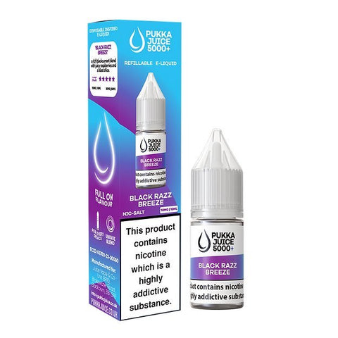 Shop Pukka Juice 5000+ Nic Salts 10ml - Box of 10 - Pukka Juice 5000+ Nic Salts 10ml - Box of 10 - Vape Blaze