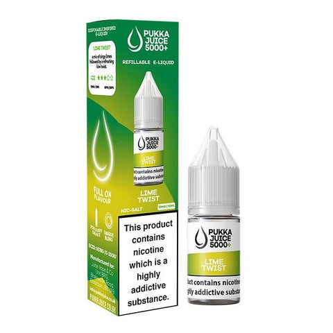 Shop Pukka Juice 5000+ Nic Salts 10ml - Box of 10 - Pukka Juice 5000+ Nic Salts 10ml - Box of 10 - Vape Blaze