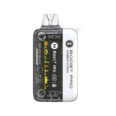 Shop Pyne Pod Boost Pro 20000 Disposable Vape - Box of 5 - Pyne Pod Boost Pro 20000 Disposable Vape - Box of 5 - Wolfvapes.co.uk - Summer Punch - Vape Blaze
