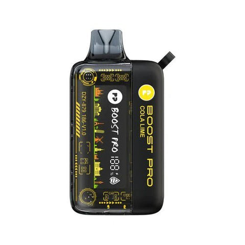 Shop Pyne Pod Boost Pro 20000 Disposable Vape - Box of 5 - Pyne Pod Boost Pro 20000 Disposable Vape - Box of 5 - Wolfvapes.co.uk - Cola Lime - Vape Blaze