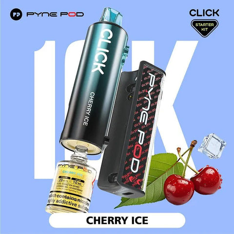 Shop Pyne Pod Click 10K Prefilled Pod Vape - Pyne Pod Click 10K Puff Disposable Vape Kit - Power Vape Shop - Vape Blaze