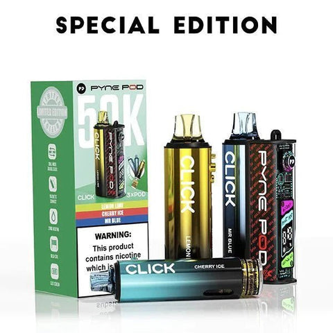 Shop Pyne Pod Click 50k Prefilled Pod Vape Kit - Pyne Pod Click 50k Prefilled Pod Kit - Power Vape Shop - Vape Blaze