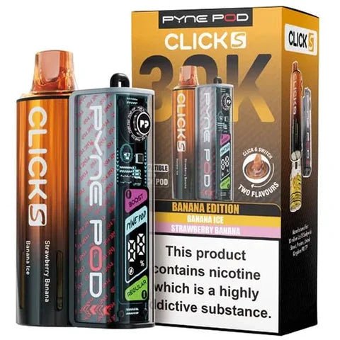 Shop Pyne Pod Click S 30K Prefilled Pod Kit - Box of 5 - Pyne Pod Click S 30K Prefilled Pod Kit - Box of 5 - Vape Blaze