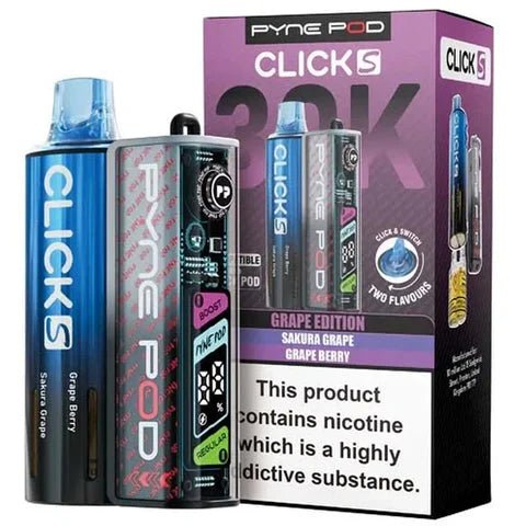 Shop Pyne Pod Click S 30K Prefilled Pod Kit - Pyne Pod Click S 30K Prefilled Pod Kit - Vape Blaze