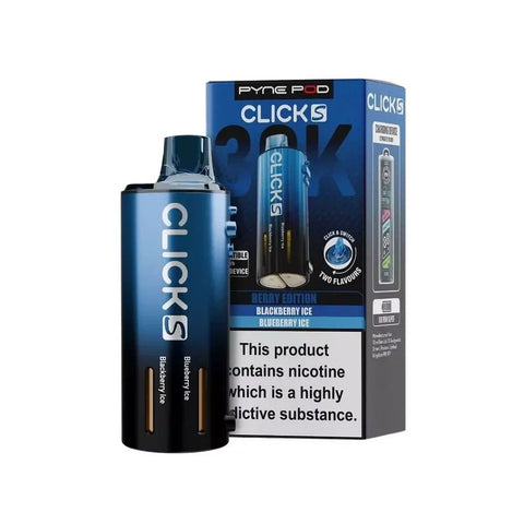 Shop Pyne Pod Click S 30K Prefilled Pods - Box of 5 - Pyne Pod Click S 30K Prefilled Pods - Box of 5 - Vape Blaze