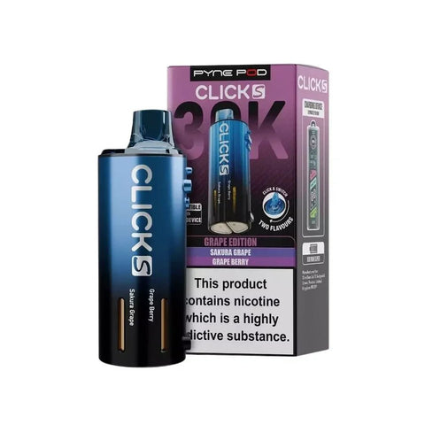 Shop Pyne Pod Click S 30K Prefilled Pods - Box of 5 - Pyne Pod Click S 30K Prefilled Pods - Box of 5 - Vape Blaze