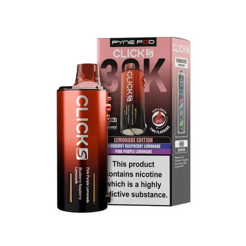 Shop Pyne Pod Click S 30K Prefilled Pods - Box of 5 - Pyne Pod Click S 30K Prefilled Pods - Box of 5 - Vape Blaze