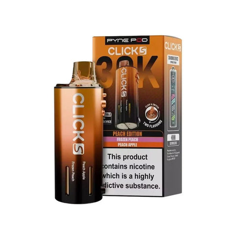 Shop Pyne Pod Click S 30K Prefilled Pods - Box of 5 - Pyne Pod Click S 30K Prefilled Pods - Box of 5 - Vape Blaze
