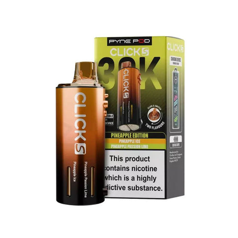 Shop Pyne Pod Click S 30K Prefilled Pods - Box of 5 - Pyne Pod Click S 30K Prefilled Pods - Box of 5 - Vape Blaze
