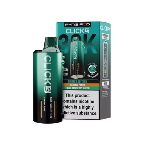 Shop Pyne Pod Click S 30K Prefilled Pods - Pyne Pod Click S 30K Prefilled Pods - Vape Blaze