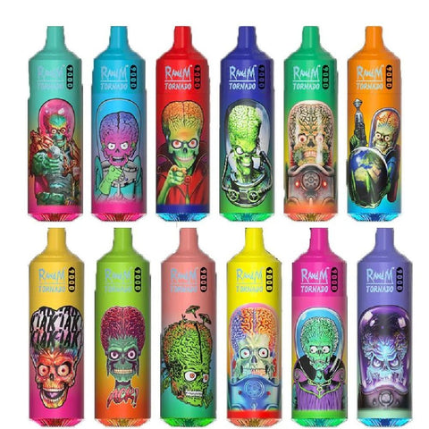 Shop RAndM Tornado 9000 Disposble Vape Box of 10 - RAndM Tornado 9000 Disposble Vape Box of 10 - Vape Blaze