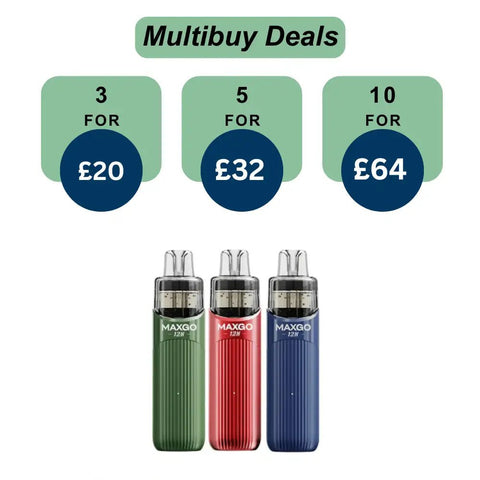 Shop Relx Maxgo 12K Prefilled Pod Kit - Relx Maxgo 12K Prefilled Pod Kit - Vape Blaze