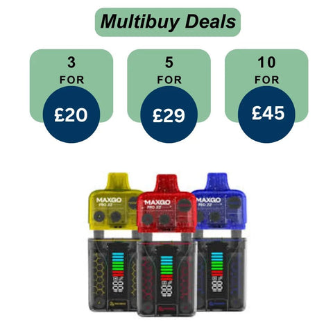 Shop Relx Maxgo 22k Prefilled Pod Kit - Relx Maxgo 22k Prefilled Pod Kit - Vape Blaze