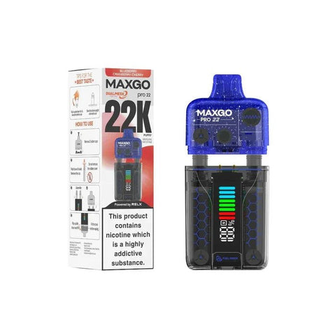 Shop Relx Maxgo 22k Prefilled Pod Kit - Relx Maxgo 22k Prefilled Pod Kit - Vape Blaze