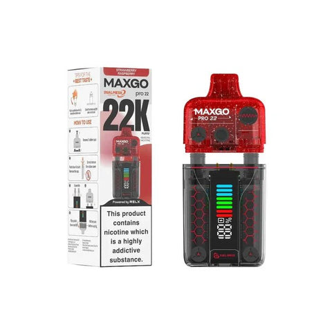 Shop Relx Maxgo 22k Prefilled Pod Kit - Relx Maxgo 22k Prefilled Pod Kit - Vape Blaze