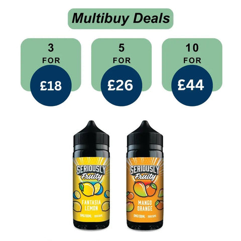 Shop Seriously Fruity 100ml Shortfill - Seriously Fruity 100ml Shortfill - Vape Blaze