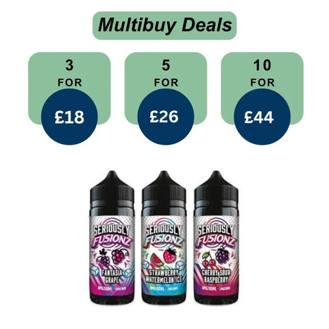 Shop Seriously Fusionz 100ml Shortfill E - Liquid - Seriously Fusionz 100ml Shortfill E - Liquid - Vape Blaze