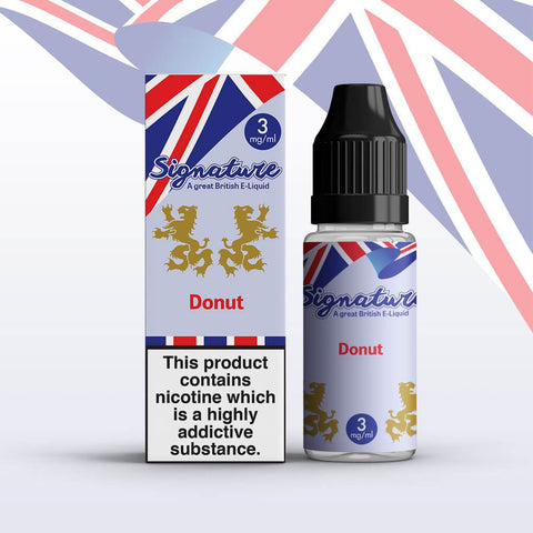 Shop Signature Donut - 10ml (Pack of 10) - Signature Donut - 10ml (Pack of 10) - Vape Blaze