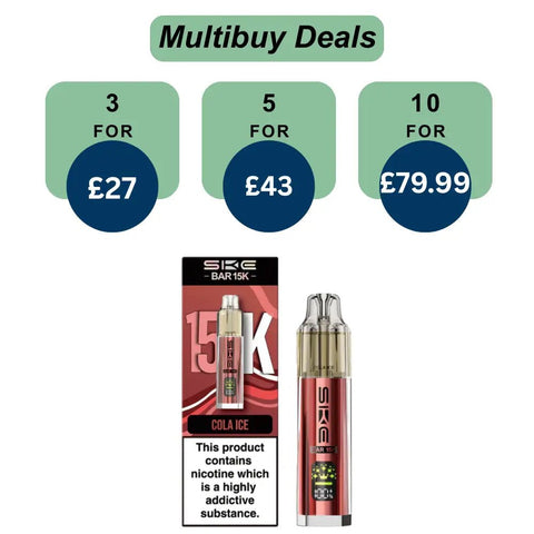 Shop SKE Bar 15K Puffs Prefilled Pod Kit - SKE Bar 15K Puffs Prefilled Pod Kit - Vape Blaze