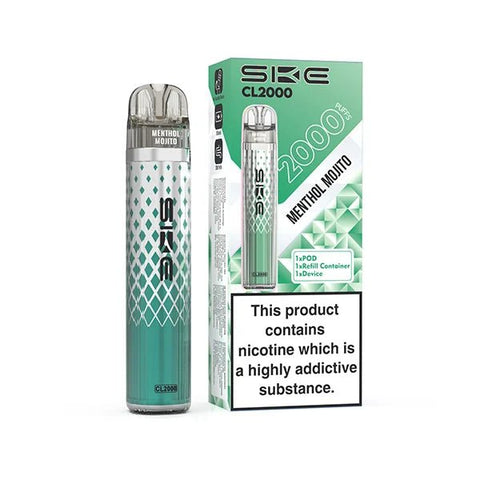 Shop SKE CL2000 Prefilled Pod Kit - Box of 10 - SKE CL2000 Prefilled Pod Kit - Box of 10 - Vape Blaze