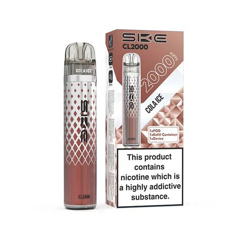 Shop SKE CL2000 Prefilled Pod Kit - Box of 10 - SKE CL2000 Prefilled Pod Kit - Box of 10 - Vape Blaze