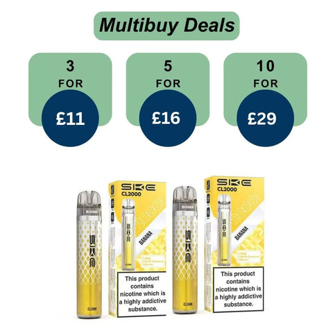 Shop SKE CL2000 Prefilled Pod Kit - SKE CL2000 Prefilled Pod Kit - Vape Blaze