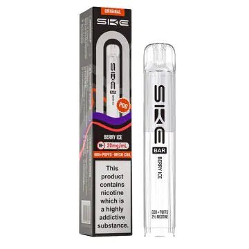 Shop SKE Crystal Bar 600 Prefilled Pods Box of 10 - SKE Crystal Bar 600 Prefilled Pods Box of 10 - Vape Blaze