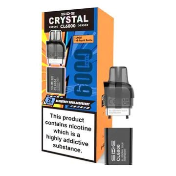 Shop SKE Crystal CL6000 Prefilled Pods - Box of 5 - SKE Crystal CL6000 Prefilled Pods - Box of 5 - Vape Blaze