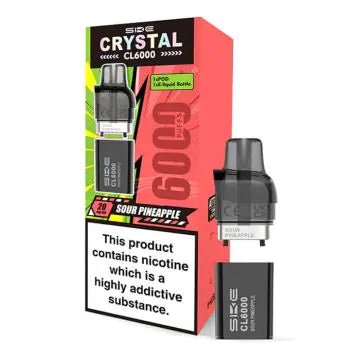 Shop SKE Crystal CL6000 Prefilled Pods - Box of 5 - SKE Crystal CL6000 Prefilled Pods - Box of 5 - Vape Blaze