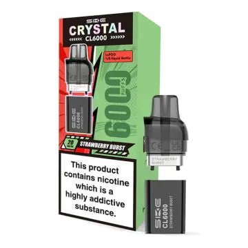 Shop SKE Crystal CL6000 Prefilled Pods - Box of 5 - SKE Crystal CL6000 Prefilled Pods - Box of 5 - Vape Blaze