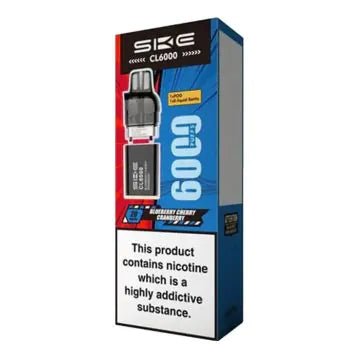 Shop SKE Crystal CL6000 Prefilled Pods - Box of 5 - SKE Crystal CL6000 Prefilled Pods - Box of 5 - Vape Blaze