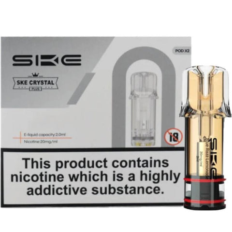 Shop Ske Crystal Plus Replacement Pods - Box of 10 - Ske Crystal Plus Replacement Pods - Box of 10 - Vape Blaze
