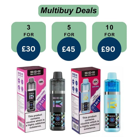 Shop SKE Pro Max 30K Prefilled Pod Vape Kit - SKE Pro Max 30K Prefilled Pod Vape Kit - Vape Blaze