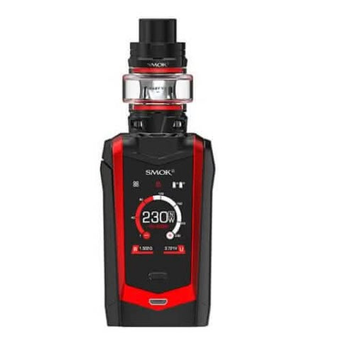 Shop Smok V2 Species Sub Ohm Advanced Kit 230W - Smok V2 Species Sub Ohm Kit 230W -Black Red - Vape Blaze