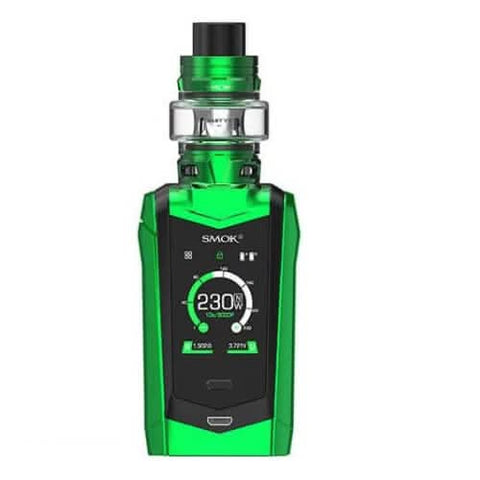 Shop Smok V2 Species Sub Ohm Advanced Kit 230W - Smok V2 Species Sub Ohm Kit 230W -Green Black - Vape Blaze