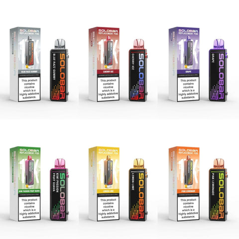 Shop Solo Bar 15K Prefilled Pods Refill - Solo Bar 15K Prefilled Pods Refill - Vape Blaze
