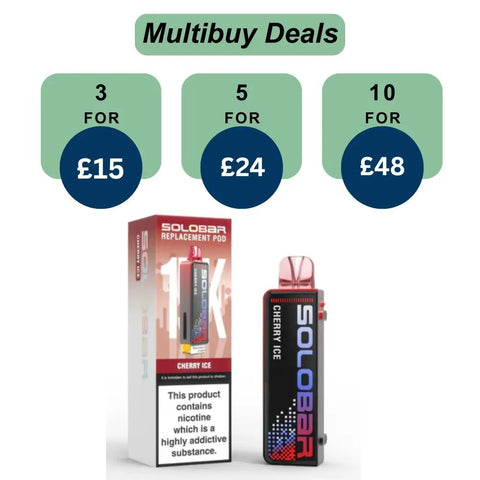 Shop Solo Bar 15K Prefilled Pods Refill - Solo Bar 15K Prefilled Pods Refill - Vape Blaze