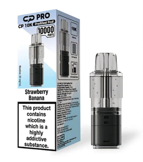 Shop Strawberry Banana *New CP Pro CP10K Prefilled Pods - Strawberry Banana *New CP Pro CP10K Prefilled Pods - Vape Blaze