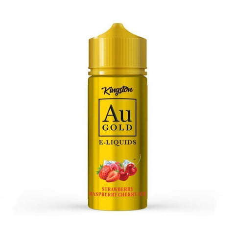 Shop Strawberry Raspberry Cherry Ice Kingston AU Gold 100ml E - liquid Shortfill - Strawberry Raspberry Cherry Ice Kingston AU Gold 100ml E - liquid Shortfill - Vape Blaze
