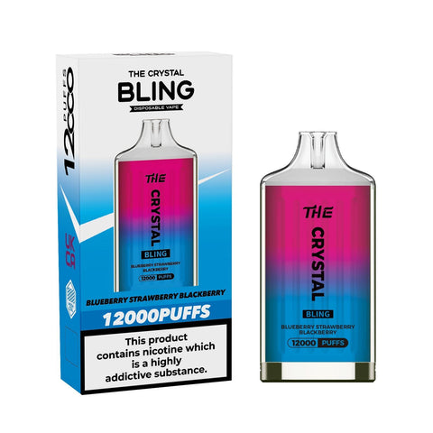 Shop The Crystal Bling 12000 Disposable Vape Box of 5 - The Crystal Bling 12000 Disposable Vape Box of 5 - Vape Blaze