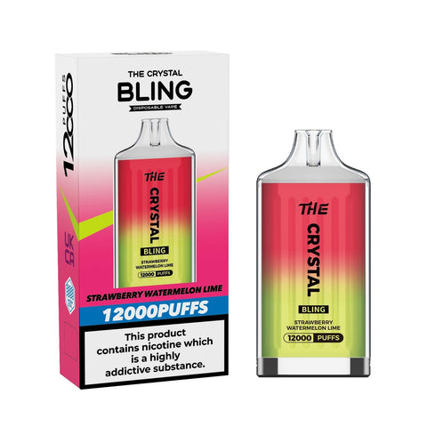 Shop The Crystal Bling 12000 Disposable Vape Box of 5 - The Crystal Bling 12000 Disposable Vape Box of 5 - Vape Blaze